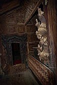 Old Bagan Myanmar. Nat Taung Kyaung last Wooden monasteries survived in Bagan. 